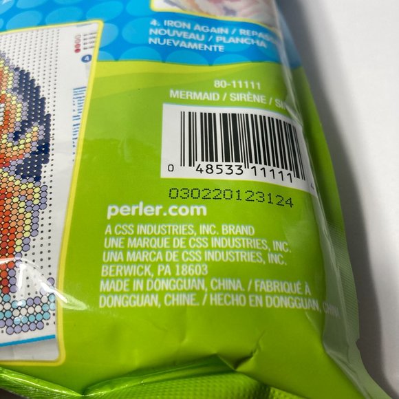 Perler Mermaid Ocean Sea Fuse Bead Kit Pegboard NOT Included Crafts - Picture 11 of 12